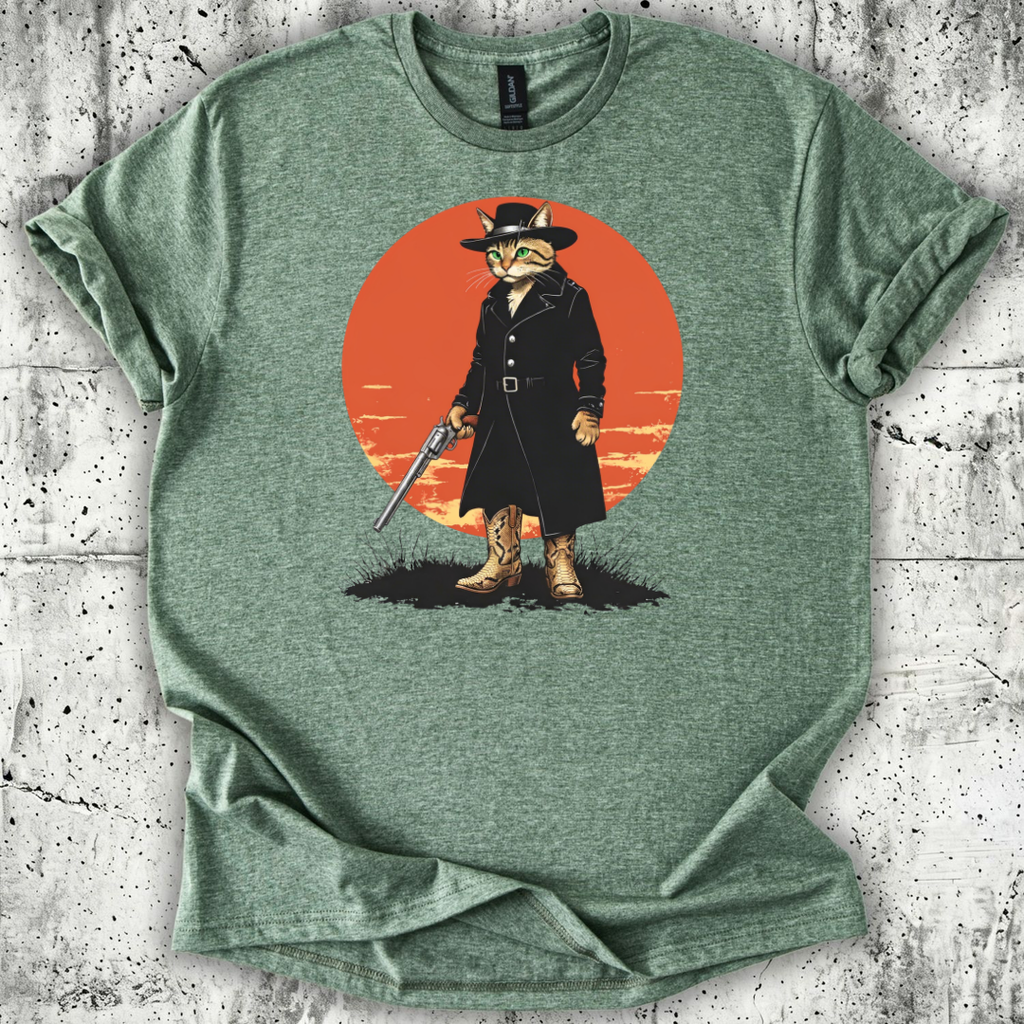 Big Gun Cat T-Shirt
