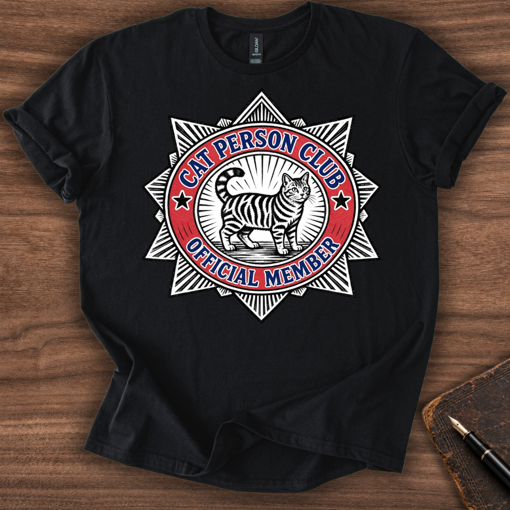 Cat Person Club T-Shirt