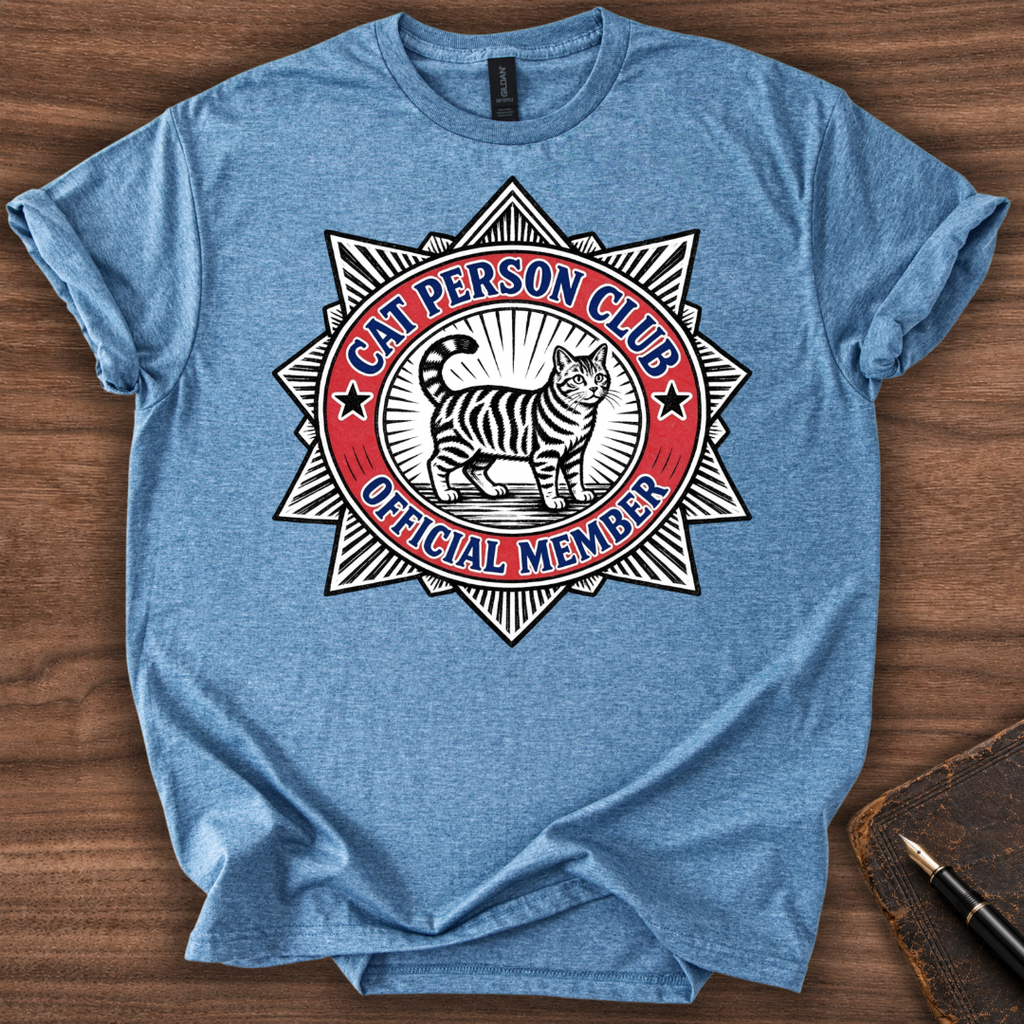 Cat Person Club T-Shirt