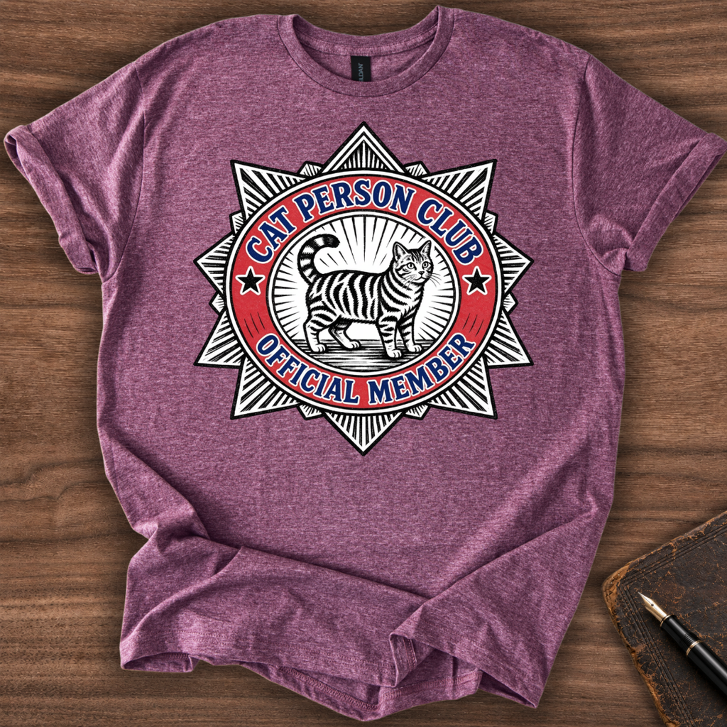 Cat Person Club T-Shirt