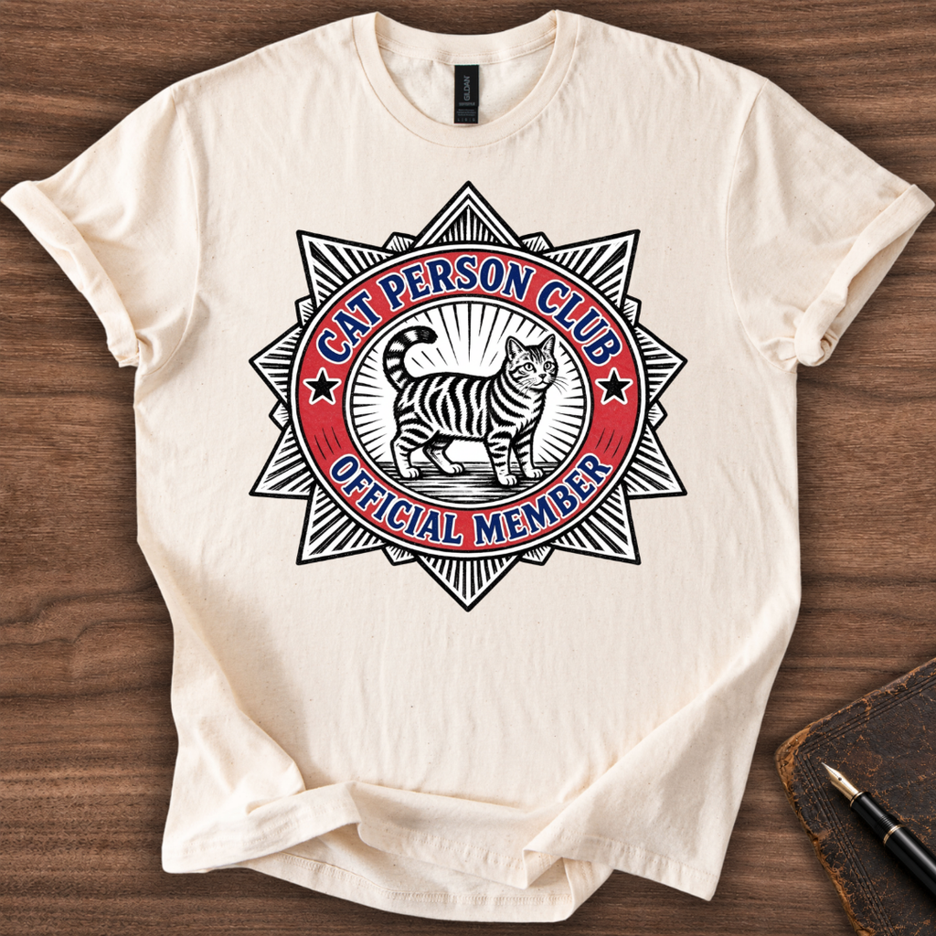 Cat Person Club T-Shirt