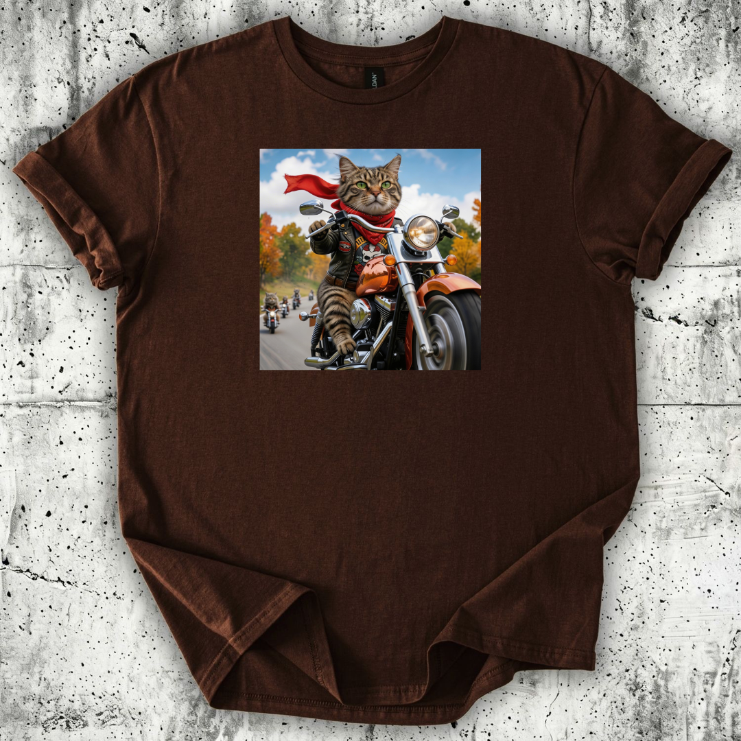 Cat Biker T-Shirt