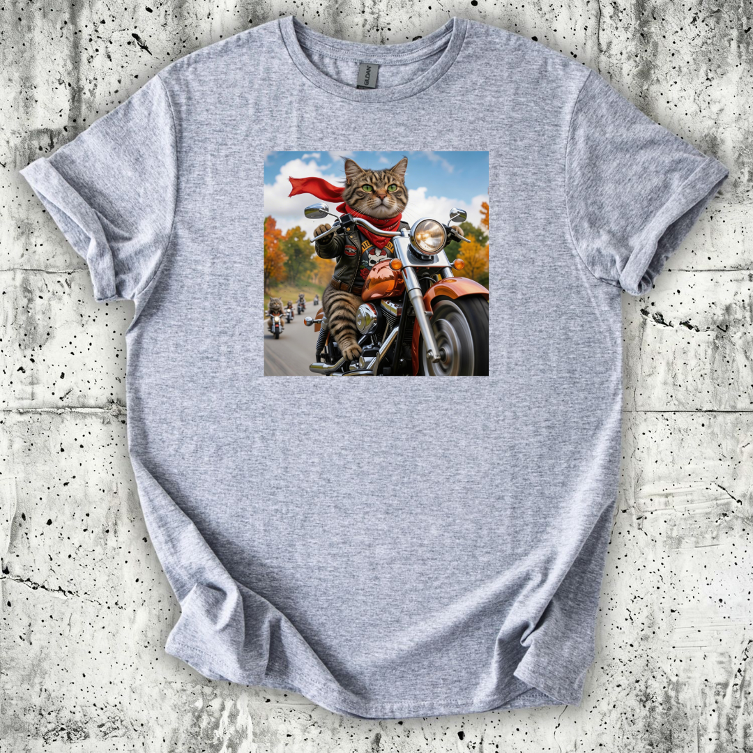 Cat Biker T-Shirt