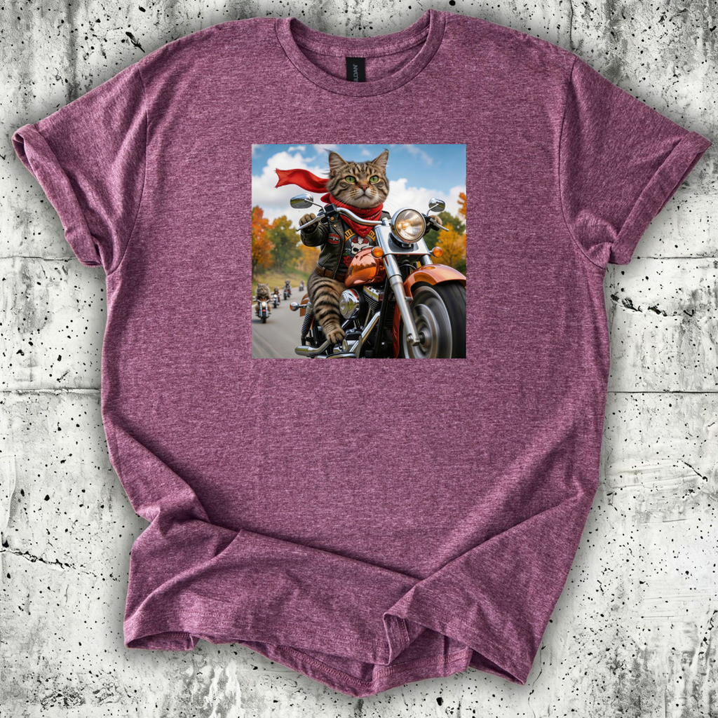 Cat Biker T-Shirt