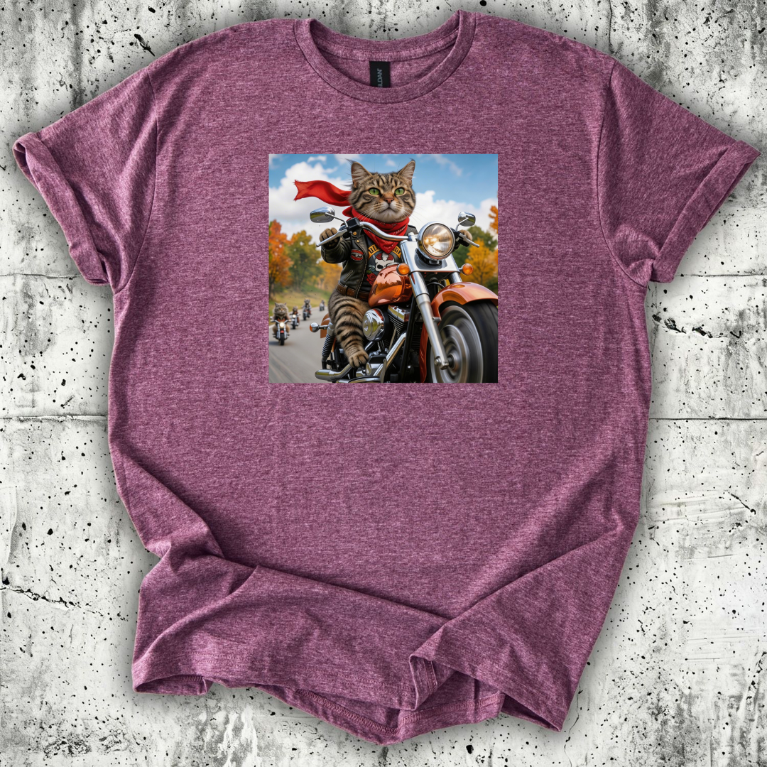 Cat Biker T-Shirt