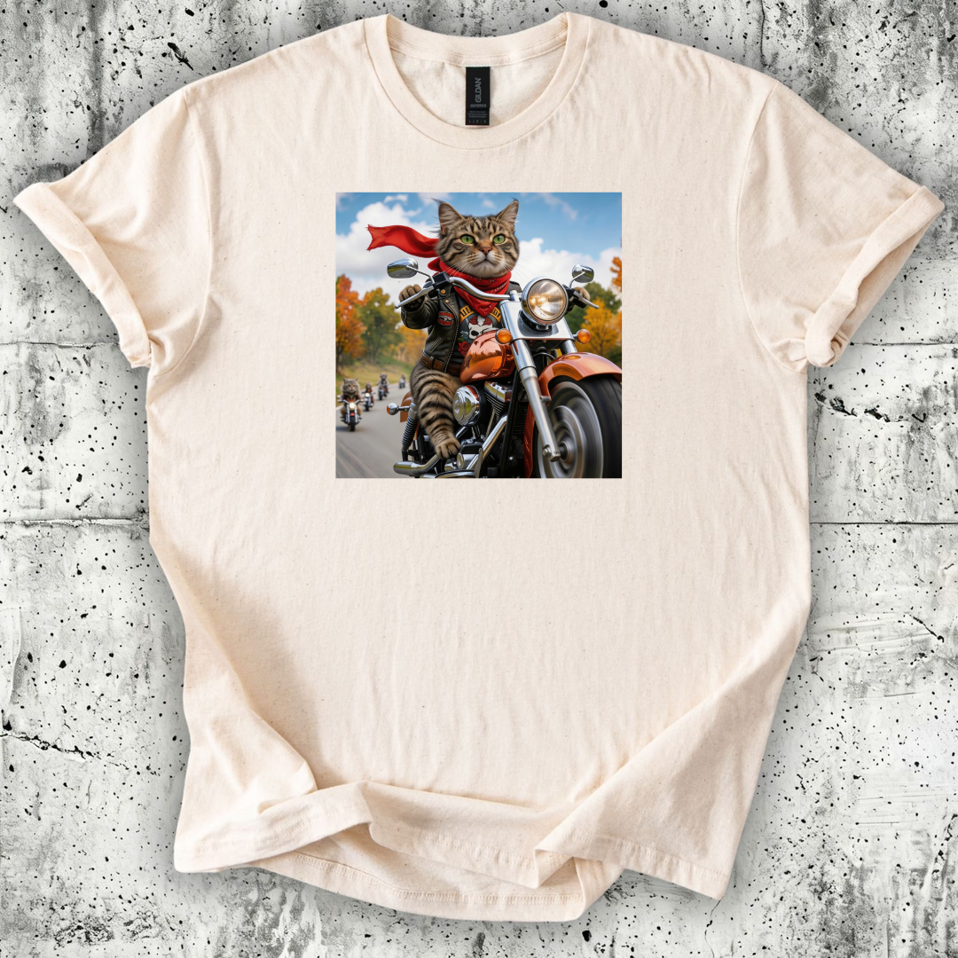 Cat Biker T-Shirt