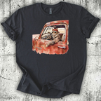 Cat Pickup Truck T-Shirt