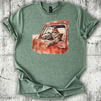 Cat Pickup Truck T-Shirt