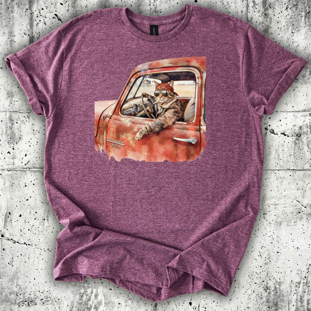 Cat Pickup Truck T-Shirt