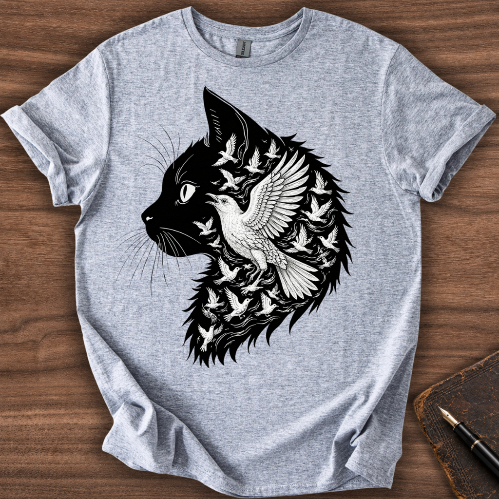 Cat Thinking T-Shirt