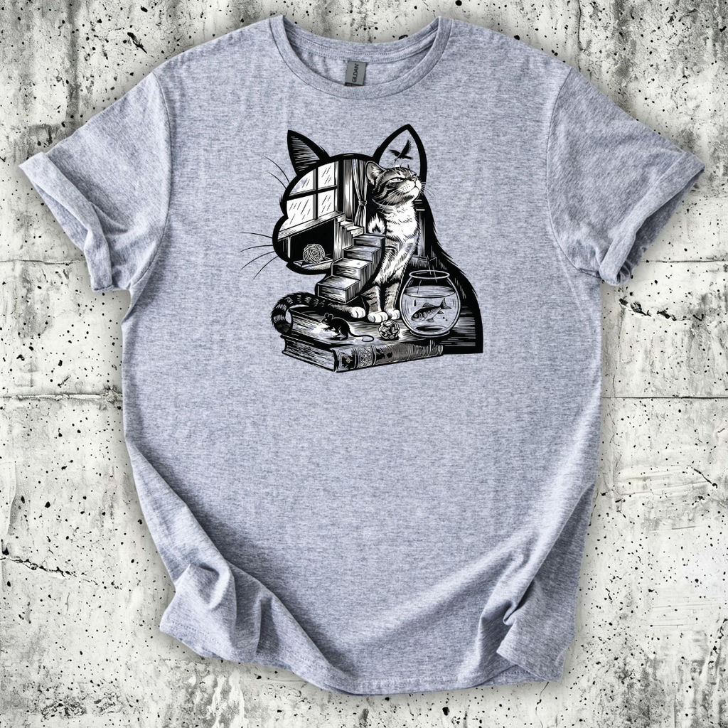 Cat Thinking T-Shirt