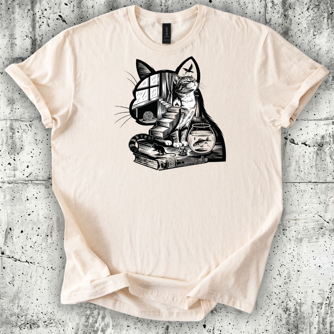 Cat Thinking T-Shirt