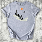 Cats and Bird T-Shirt