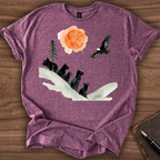 Cats and Bird T-Shirt