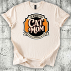 Certified Cat Mom T-Shirt