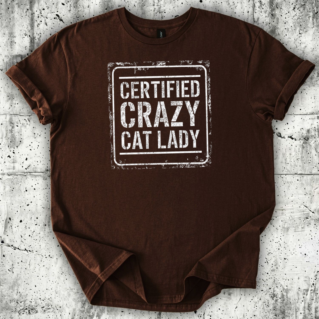 Certified Crazy Cat Lady T-Shirt