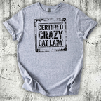 Certified Crazy Cat Lady T-Shirt
