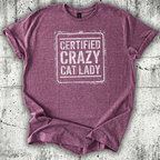 Certified Crazy Cat Lady T-Shirt