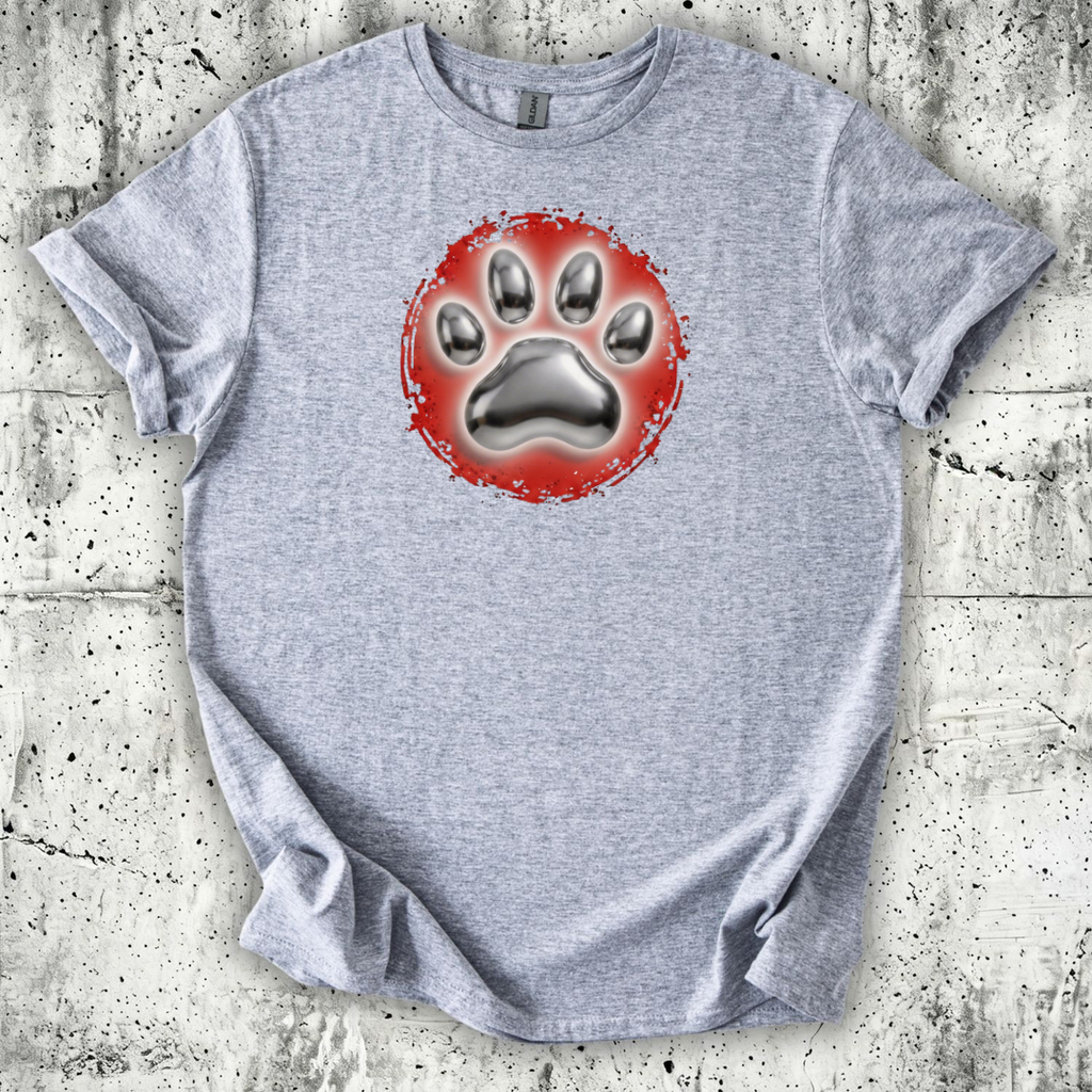 Chrome Cat Paw T-Shirt