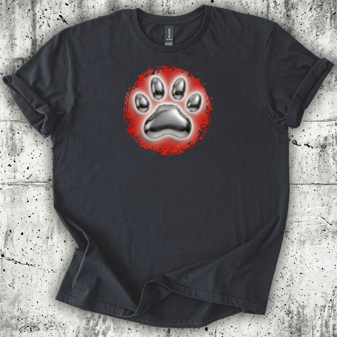 Chrome Cat Paw T-Shirt
