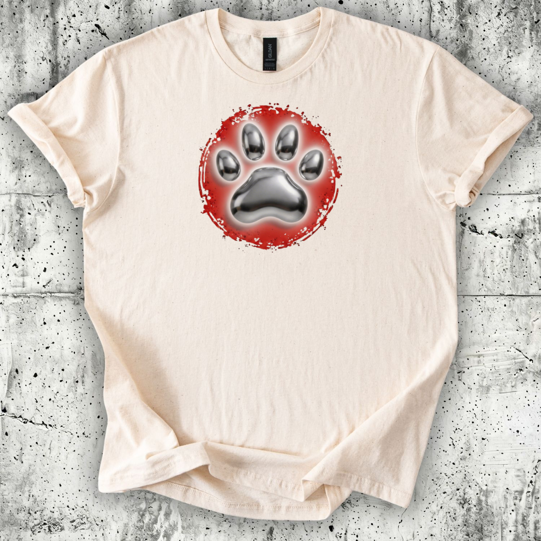 Chrome Cat Paw T-Shirt