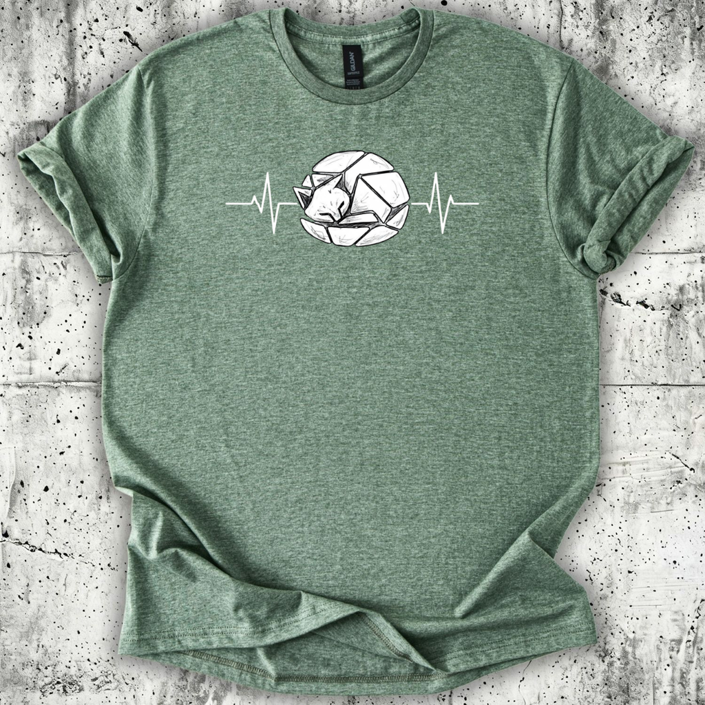 EKG Cat T-Shirt