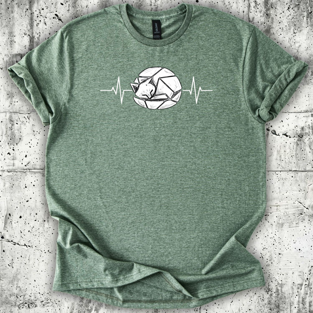 EKG Cat T-Shirt