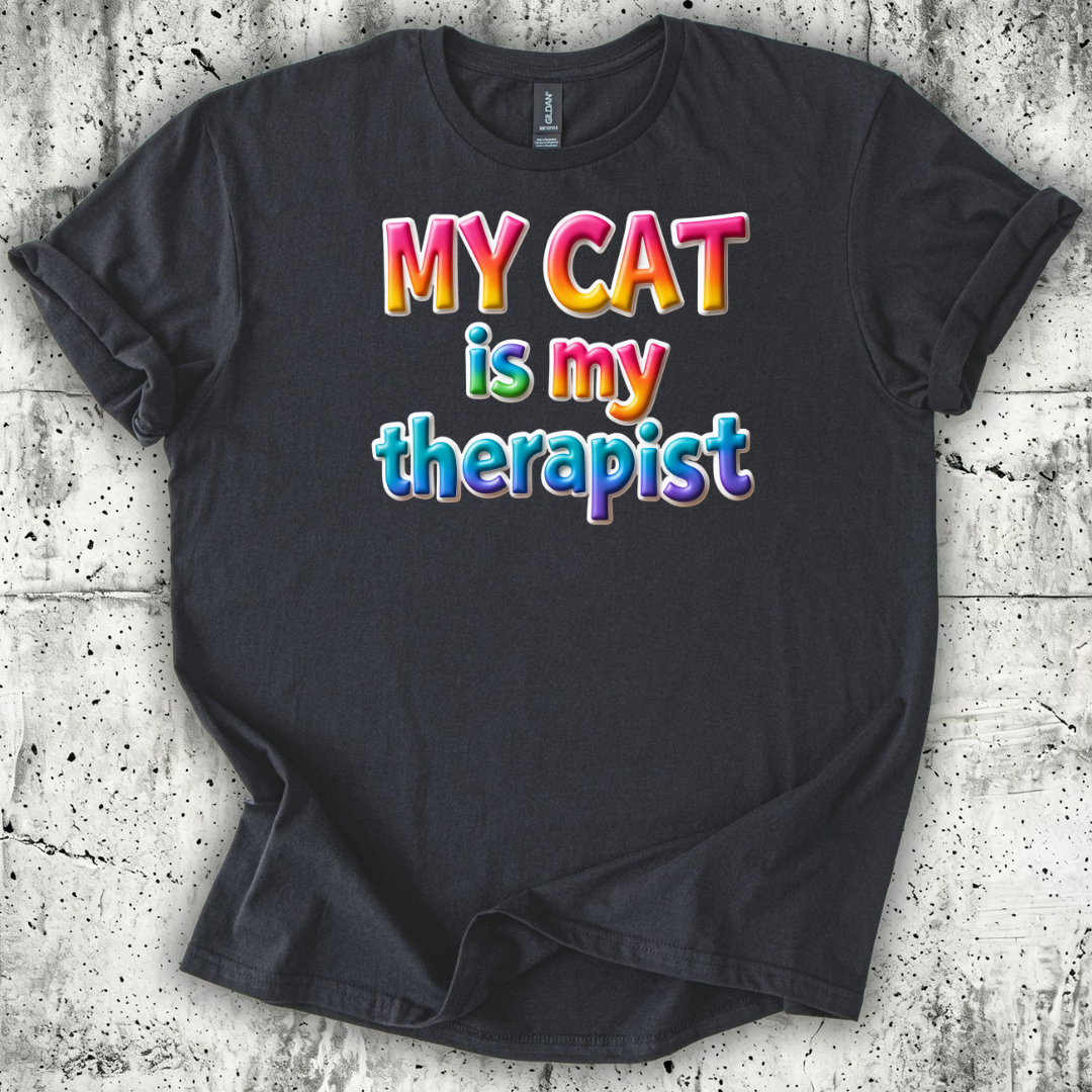 My Cat is my Therapist T-Shirt