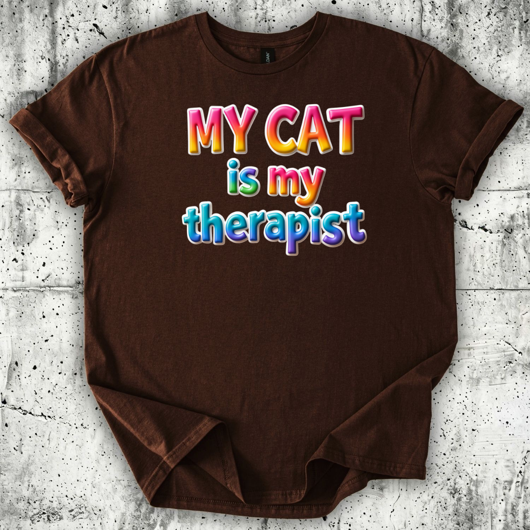 My Cat is my Therapist T-Shirt