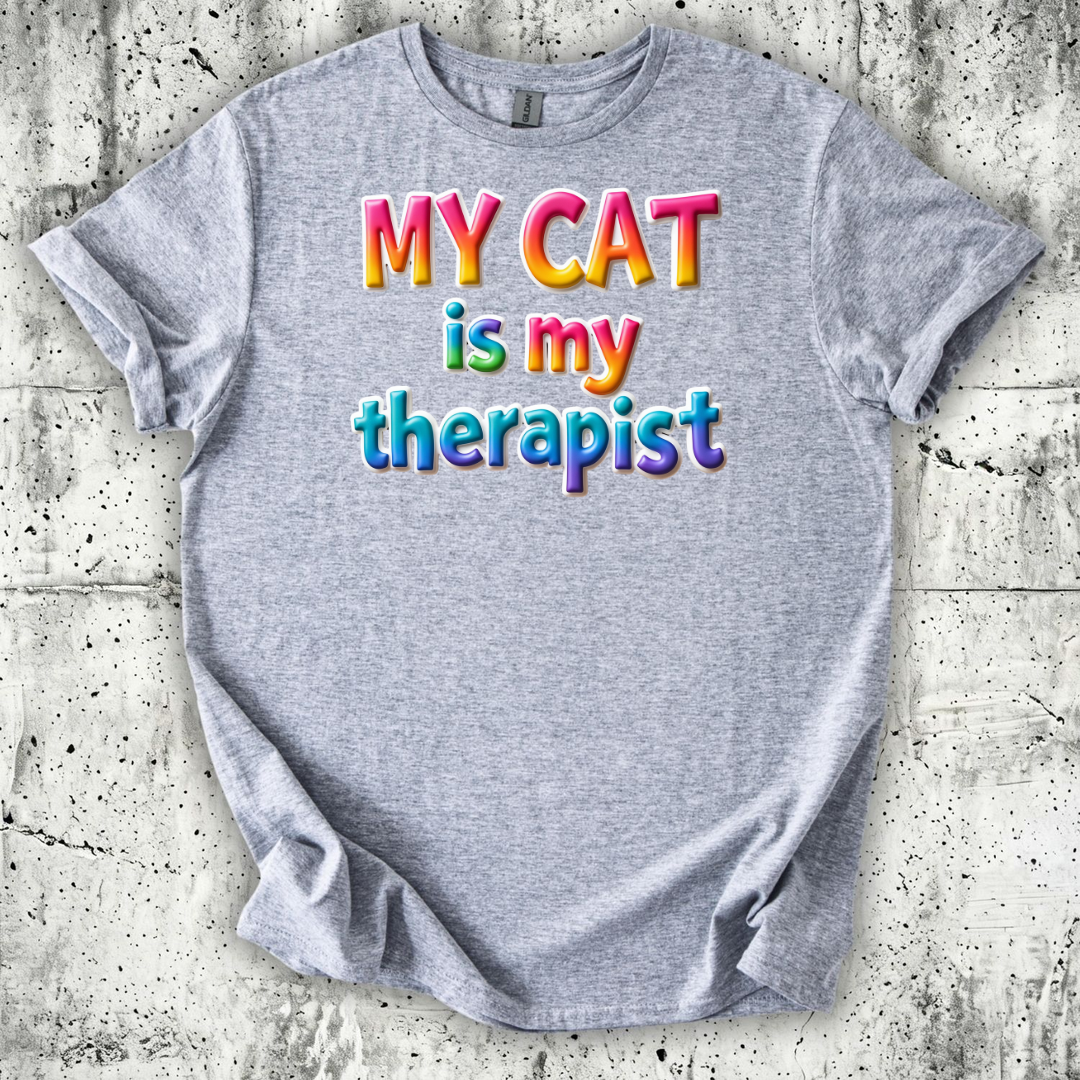 My Cat is my Therapist T-Shirt