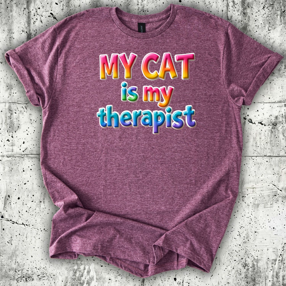 My Cat is my Therapist T-Shirt