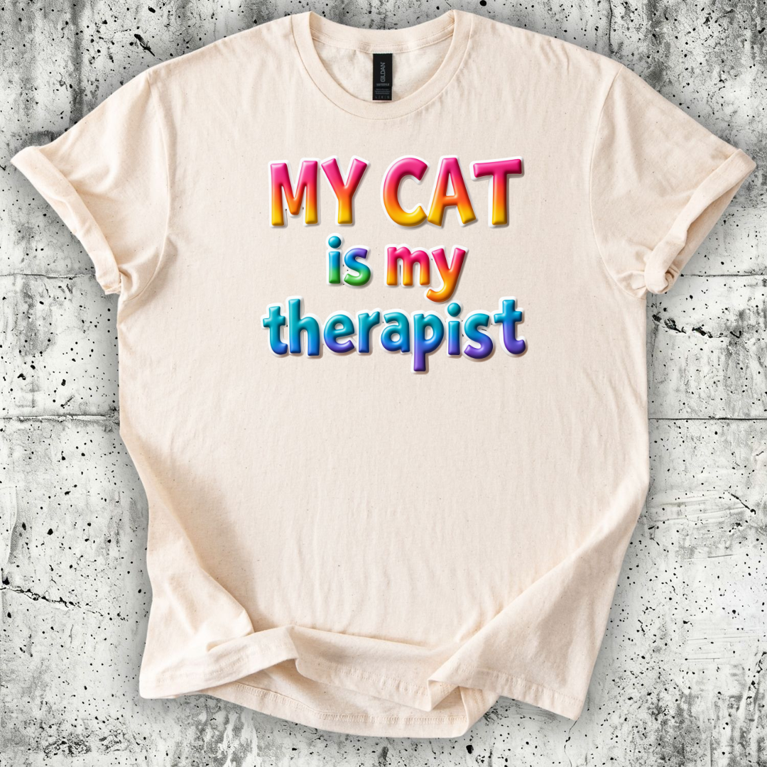 My Cat is my Therapist T-Shirt