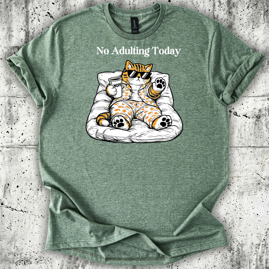 No Adulting Today T-Shirt