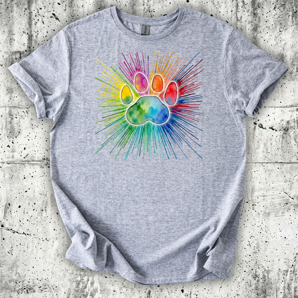 Paw Rainbow T-Shirt