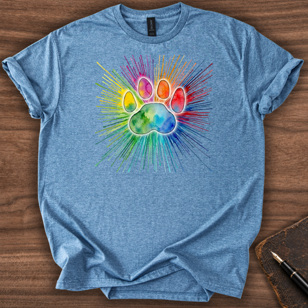 Paw Rainbow T-Shirt