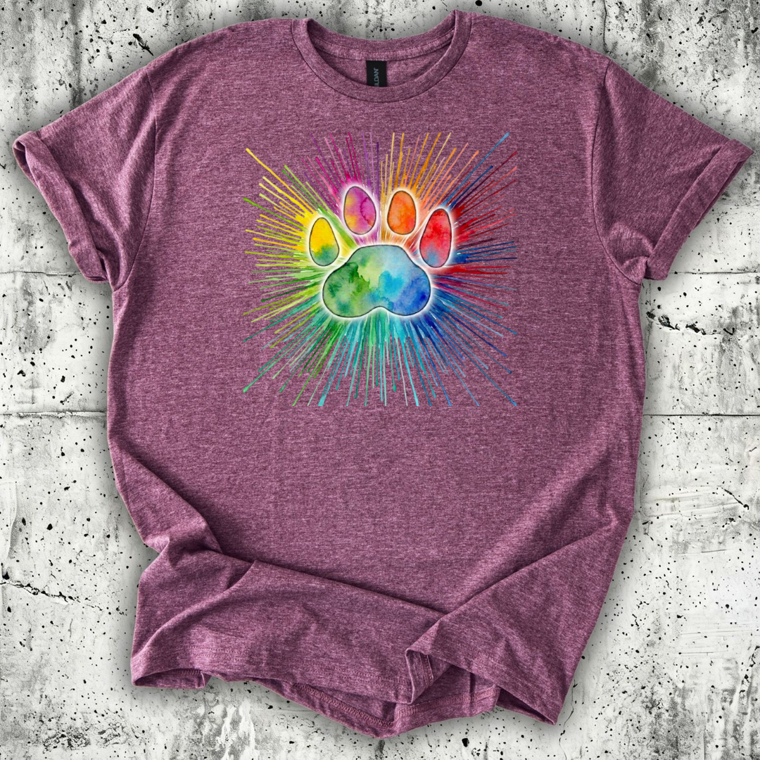 Paw Rainbow T-Shirt