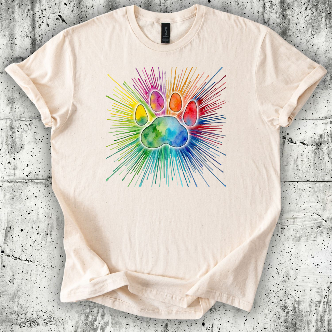 Paw Rainbow T-Shirt