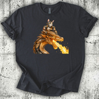 RoboCat on Dragon T-Shirt