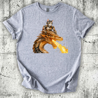 RoboCat on Dragon T-Shirt
