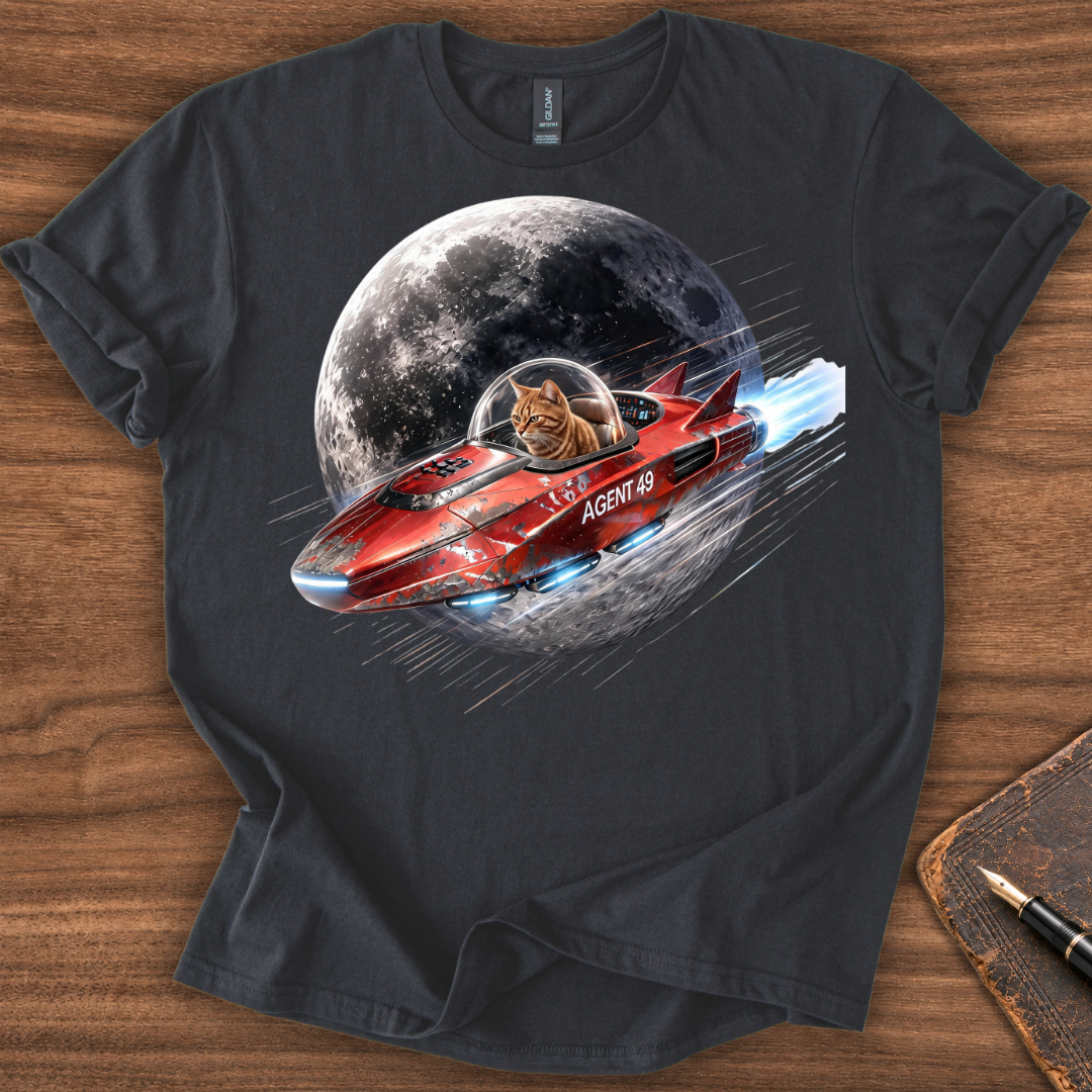 Agent 49 Cat T-Shirt - Image 2
