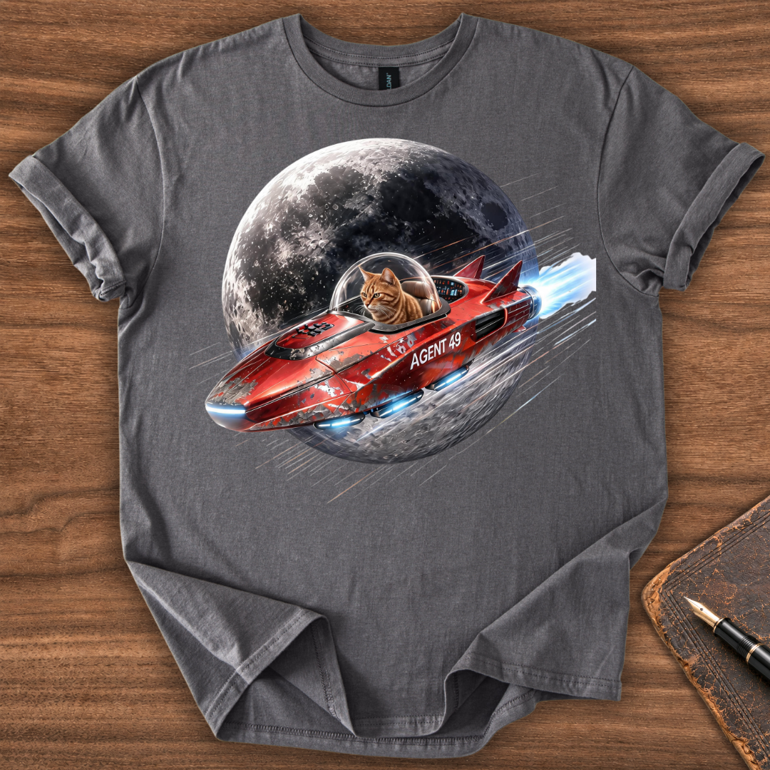 Agent 49 Cat T-Shirt - Image 3