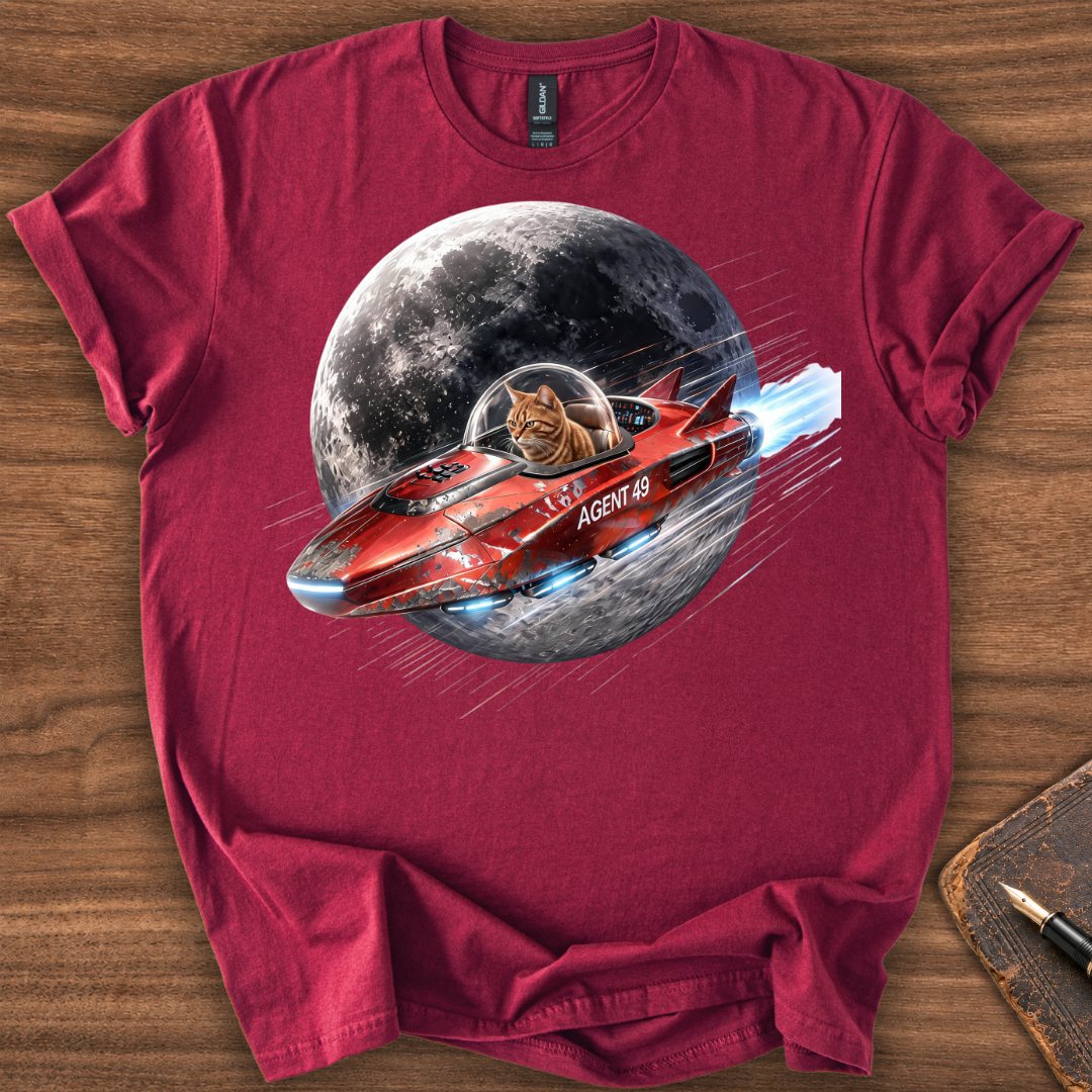 Agent 49 Cat T-Shirt - Image 6