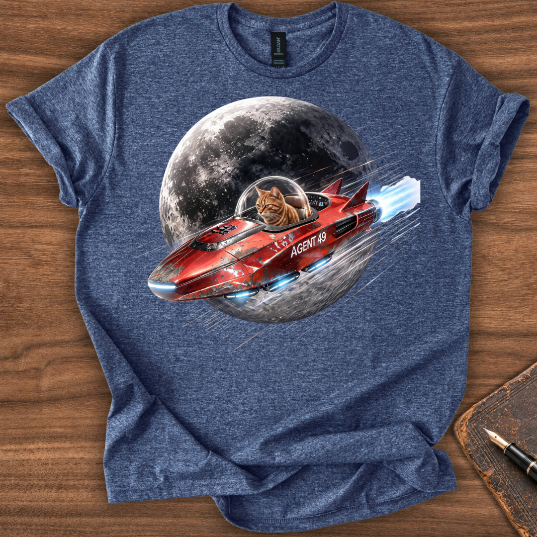 Agent 49 Cat T-Shirt - Image 5