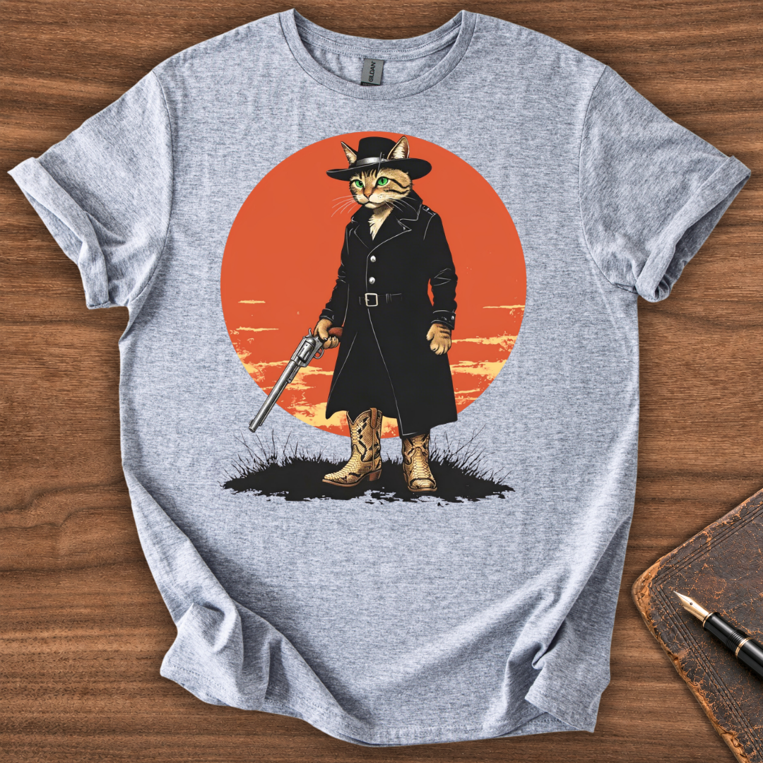 Big Gun Cat T-Shirt - Image 3