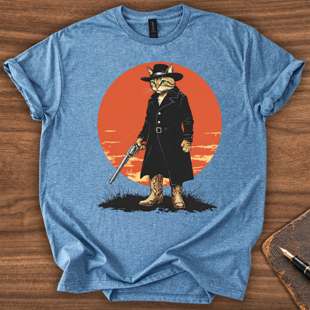 Big Gun Cat T-Shirt - Image 4
