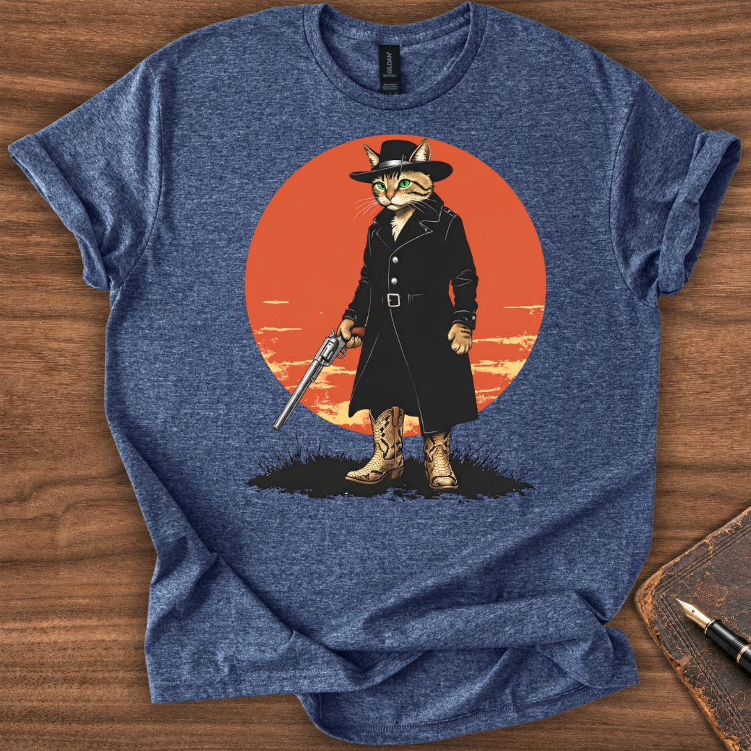 Big Gun Cat T-Shirt - Image 5