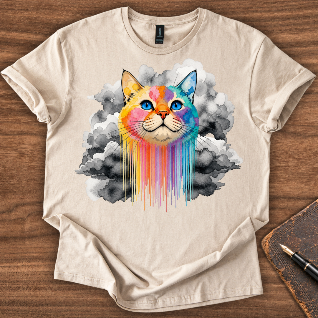 Cat Cloud T-Shirt - Image 3
