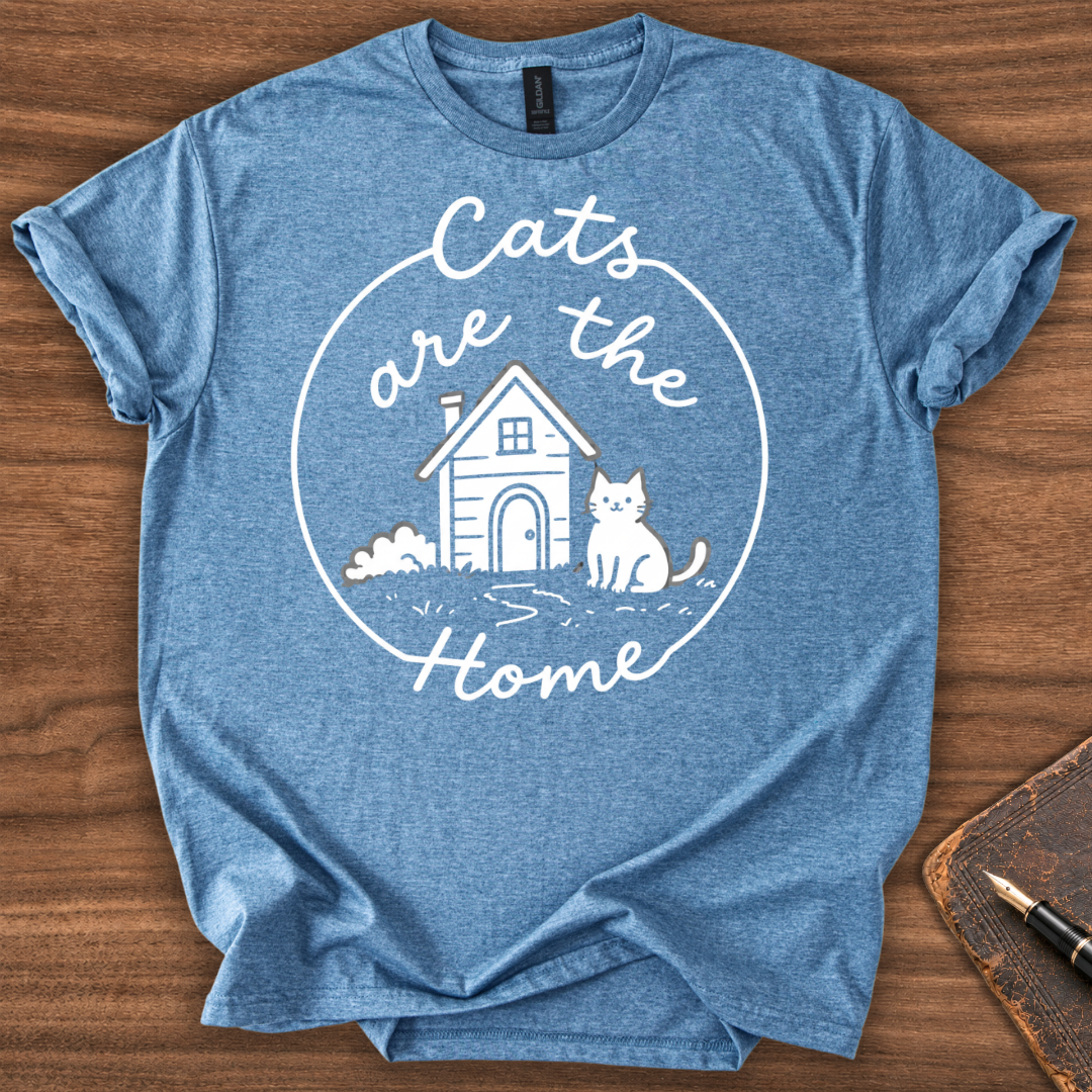 Cats are the Home T-Shirt - Image 5