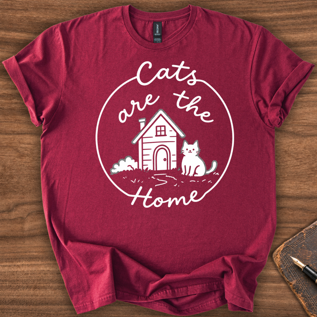 Cats are the Home T-Shirt - Image 6