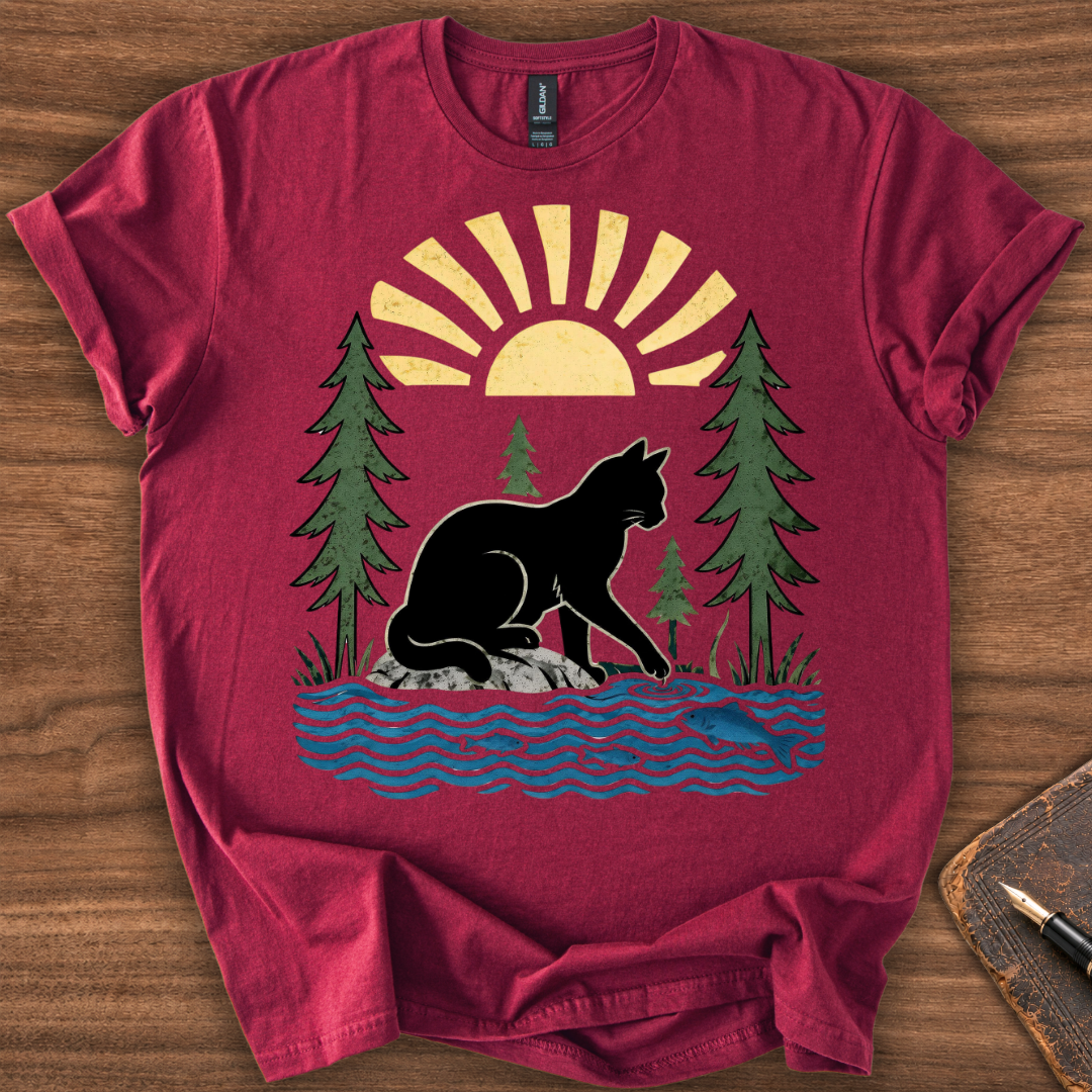 Dawn Patrol Cat T-Shirt - Image 5